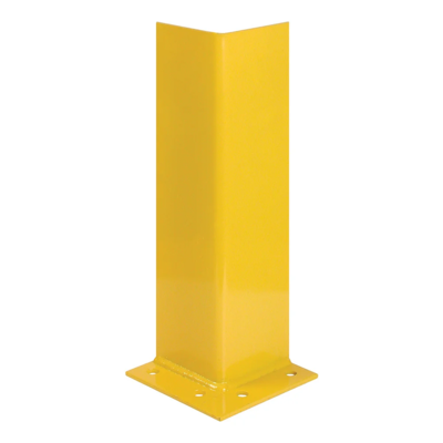 Upright Protector - Steel - 7" x 7" x 18-1/4" - Safety Yellow