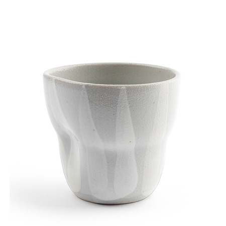 Teacup Indent Gray & White