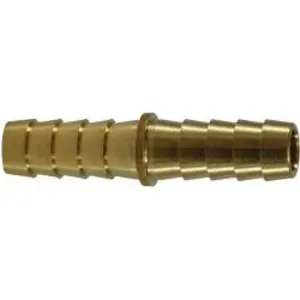 Reducing Splicer, 3/8-in Hose x 1/4-in Male BSPT, Brass