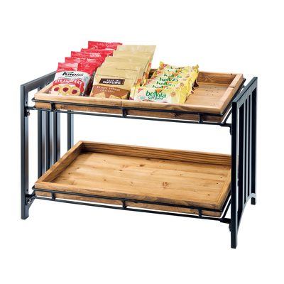 Cal-Mil 1722 23"W x 13"D x 15"H Mission Merchandiser Frame Only