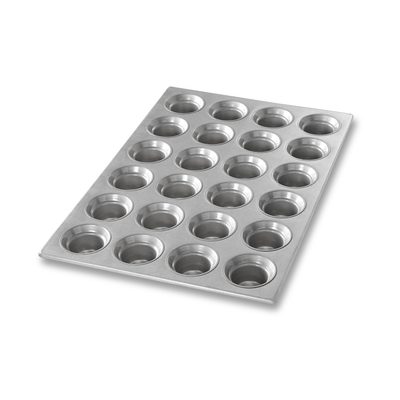 Chicago Metallic 42755 14-1/16" X 20-11/16" Overall Mini Crown Muffin Pan