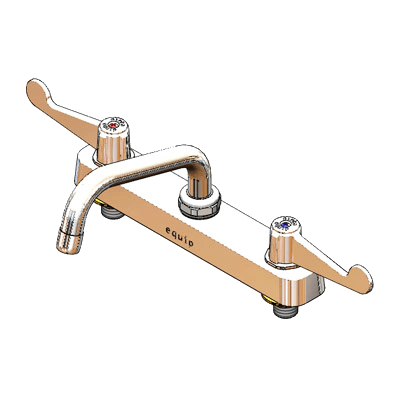 T&S Brass 5F-8CWX06 Equip Workboard Faucet Swivel