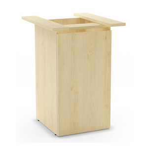 PLCUBED2040 40" CUBE BASE WITH DOOR- MAPLE