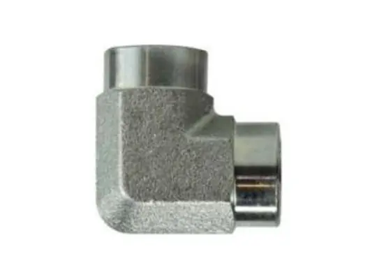 90 deg Elbow, 1/4 in FPT x 1/8 in FPT, Steel