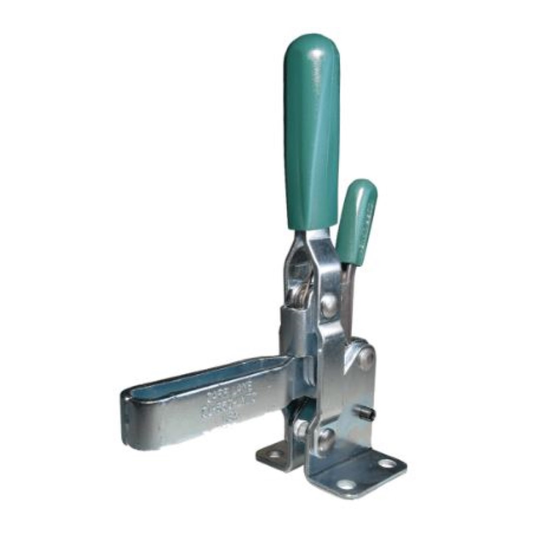 Carr Lane CL-650-VTC-S Vertical Toggle Clamp, Open Arm -Stainless Steel (750lbs)