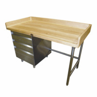 Advance Tabco BGT-366L Bakers Top Work Table 72"W