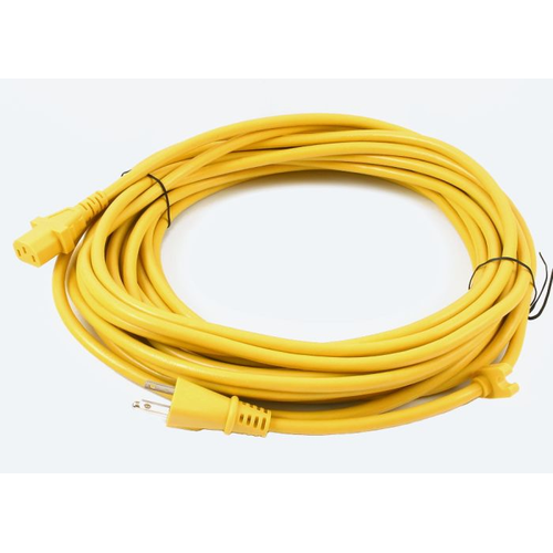 Mains Cable Yellow 40Ft