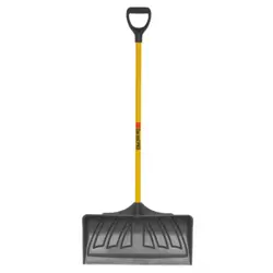 Garant Snow Pusher Fiberglass Handle Poly Blade