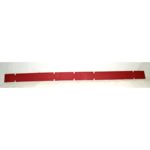 Blade, Inner, Notched 1/8" Red