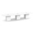 14' Classic Boat Shape Conference Table with Cube Base - White