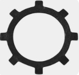 ROTOR CLIP TI-87 ST PD -REF- 7/8" HOUSING CIRCULAR PUSH ON INTERNAL RETAINING RING 1060 - 1090 STEEL BLACK PHOSPHATE & OIL