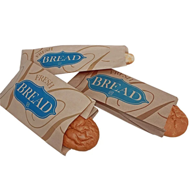 Paper Bread Bags - 6" x 3-1/2" x 16"