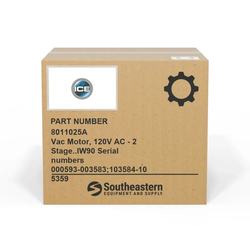 Intelligent Cleaning Equipment - 8011025A - Vac Motor, 120V AC - 2 Stage..IW90 Serial numbers 000593-003583;103584-105359