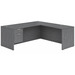 CLALD1041- Classic L-Shape Desk 71" W x 30" D with 47" Return and Box/File Pedestal- Coastal Gray