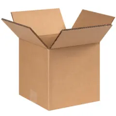 8 X 8 X 8 HEAVY DUTY ECT44 SINGLE WALL CORRUGATED CARTON 25/BD    HD0808