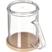 Foodservice Essentials DR-10P Polycarbonate Dredges w/Clear Salt