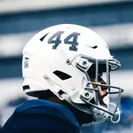 Throwback Game Football Helmet Decals
