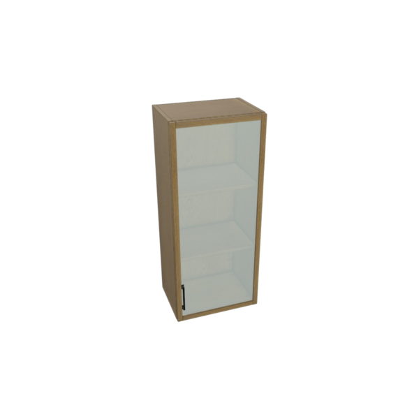 Belmont Glass Door Wall Cabinet Kit - 18”x 42” X 13”