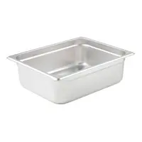 Winco SPJP-204 Steam Table Pan 1/2 Size 4" Deep