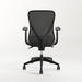 58811 KONFURB NUVÉ CHAIR - Black Frame w/Charcoal Seat