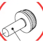 M5X12 BLK SCREW RD HEAD 3COMBO