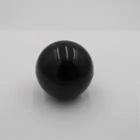 KNOB, BLK RD PLASTIC 1 7/8