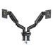 33DBLUAUCCGBLK  DUAL ARM GAS SPRING MONITOR ARMS 