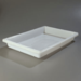 Carlisle 1064002 18" x 26" x 3-1/2" White Food Storage Box