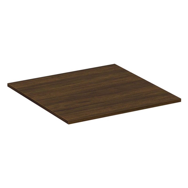 PLT36S - 36" SQUARE TABLE TOP - Modern Walnut