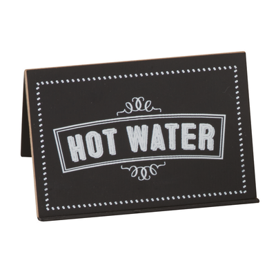 Cal-Mil 3047-3 3"W x 2"D x 2"H Chalkboard Tent Label