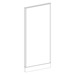 P6730 NON-POWER Webb Panel - 67"H x 30"W Aspen Fabric, Silver
