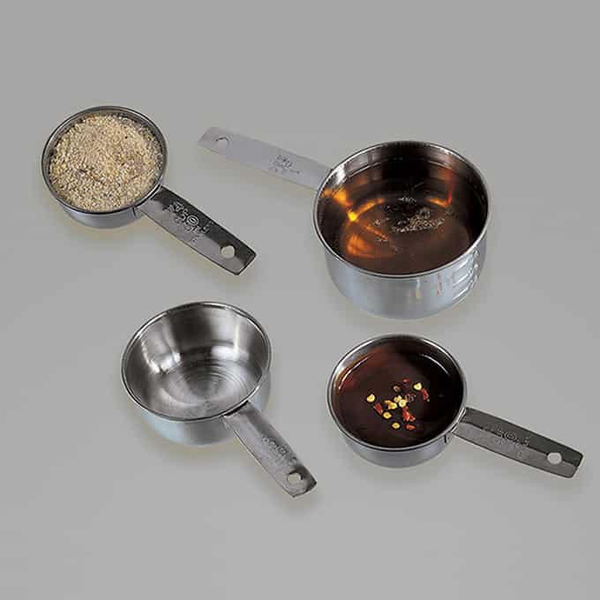 Flat-Handled Measuring Cup Set