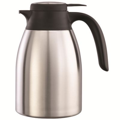Service Ideas FCC12SS 1.2L Beverage Carafe, Vacuum Insulated, 4-