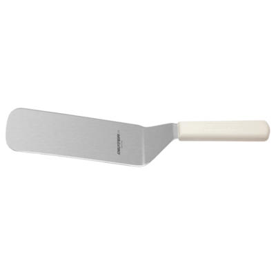 Dexter 19693 SANI-SAFE® 8" x 3" Cake Turner - White Handle
