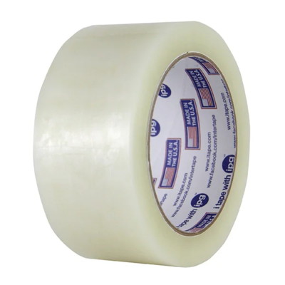 Box Sealing Tape - Hand Roll - 48 mm x 100 m - 1.85 mil - Clear