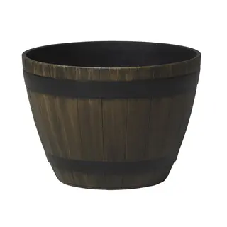 Wine Barrel Planter
