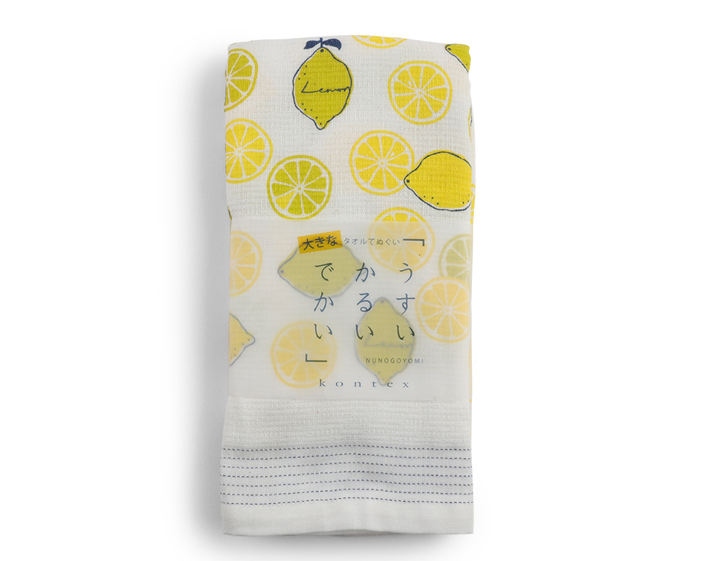 Towel Cotton Lemons 23" x 48"