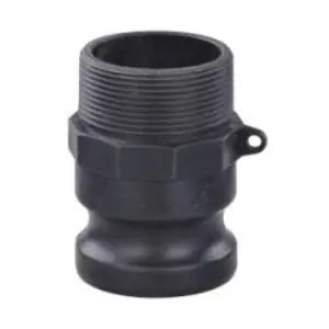 Cam and Groove Adapter, 2 in Type F x 2 in MNPT, Polypropylene