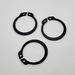 ROTOR CLIP DSH-25 ST PD -REF- 25MM SHAFT 23.2MM FREE DIN 471 EXTERNAL RETAINING RING 1070 - 1090 STEEL BLACK PHOSPHATE & OIL