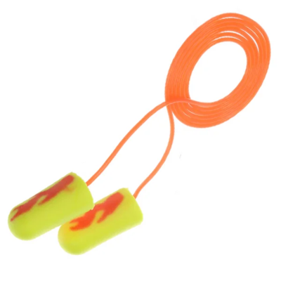 Earplugs - Corded - 33 NRR - 200 Pairs
