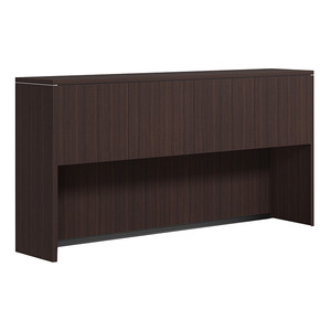 CLAHU1003- Hutch with 4 Laminate Doors- Espresso