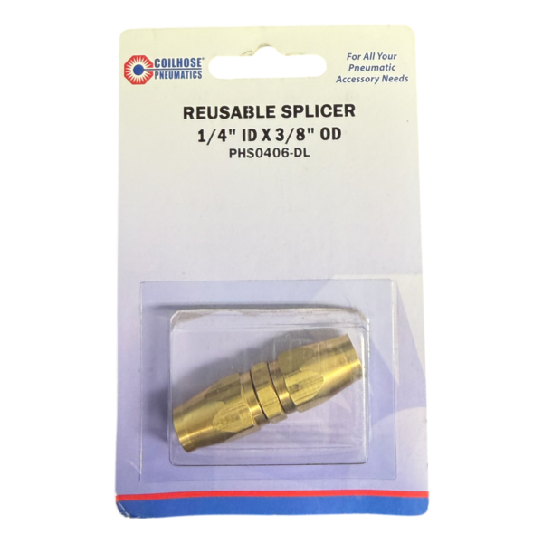 Reusable Hose Splicer, 1/4" x 3.8" OD