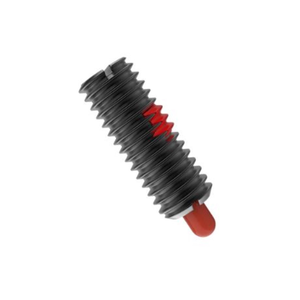 Carr Lane CL-45-SPN-1 Short Spring Plunger w/ Extended Travel - Steel with Delrin® Nose