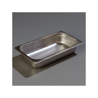 Carlisle 607132 Light-Duty 1/3 Size, 2-1/2" Deep Food Pan