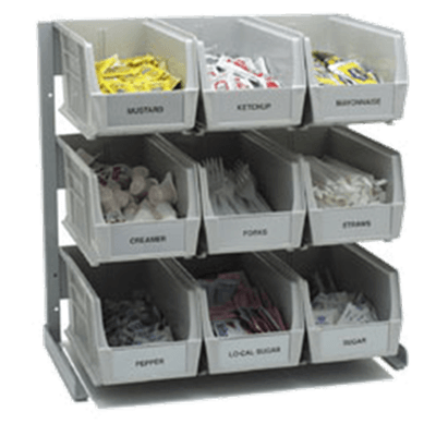 Carlisle 381109LG Aluminum-Frame Packet Rack