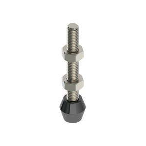 Jergens 70063 Spindle Assy, M8 X 1.25 X 45, Rubber Tip