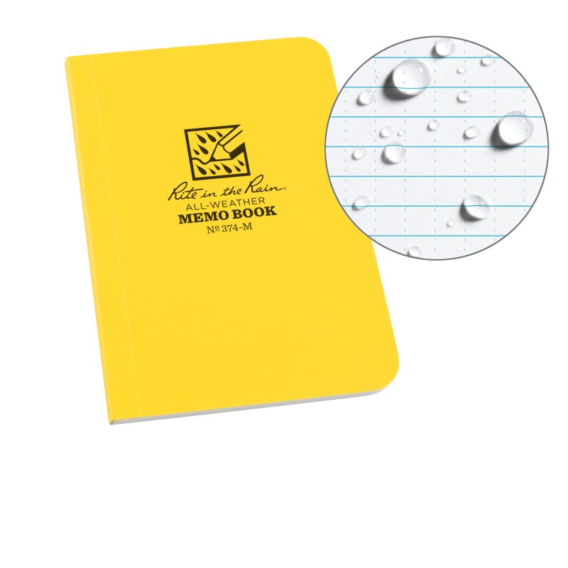 Rite In The Rain Champ 6 Reliure à anneaux//Outdoor Organisateur polydura Cover-Tan
