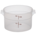 Cambro Translucent 2 qt. Round Food Storage Containers
