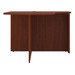 PL133R 71" BULLET DESK W/CORNER EXTENSION- RIGHT- Cherry