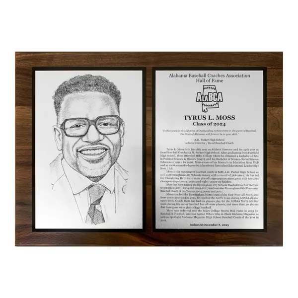 90 Series Hall of Fame & Tribute Award Plaques